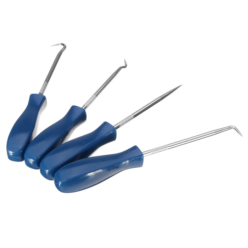 5 Pcs Tools: 4Pcs Pick And Hook Set O Ring Oil Seal Gasket Puller Remover & 1Pcs HSS Center Punch Stator Punching Pin | Автомобили и