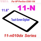 Сменный сенсорный экран AAA + 11,6 дюйма для HP PAVILION X360 11N 11-N 11-n010dx Series, стеклянный дигитайзер сенсорного экрана для ноутбука