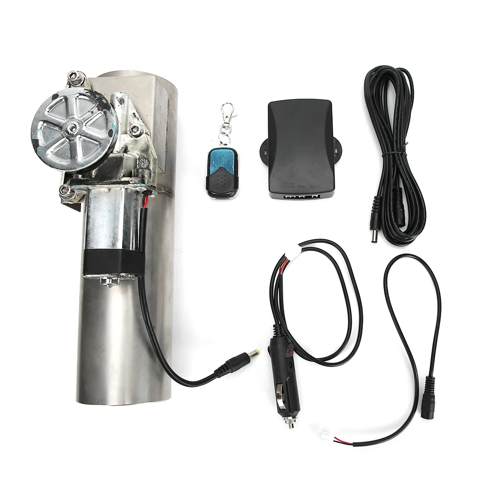 Универсальный 3 дюймовый прямой Электрический Выпускной клапан Catback I Pipe Cut System