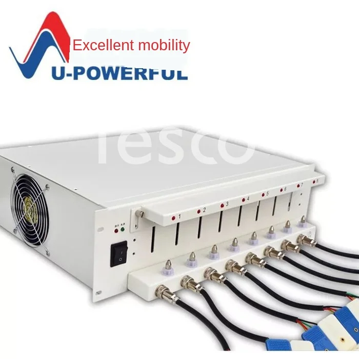 

8-канальный емкость батареи шкаф с тестером емкости 18650 литий-полимерный Аккумулятор Детектор старения заряда и разряда шкаф