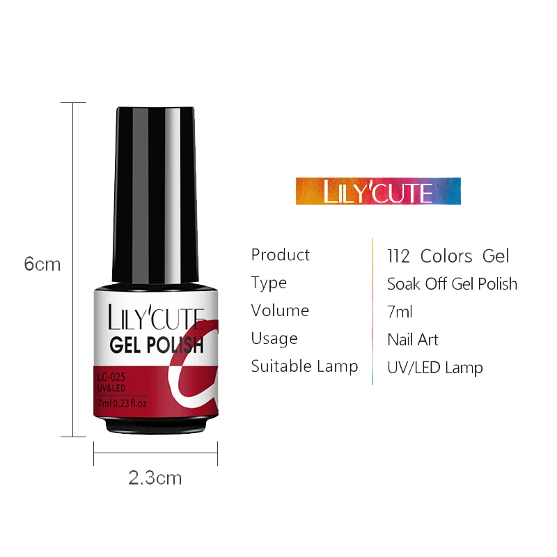 

LILYCUTE 2/3/6PCs Glitter Varnish Nail Gel Semi Permanent Matte Effect Nail Polish Nude Top Base Coat Soak Off Nail Art Gel