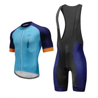 2020 men summer short sleeve bike bib shorts cycling jersey bicycle triathlon shirt wear clothes mountain cycle uniform 20d pad