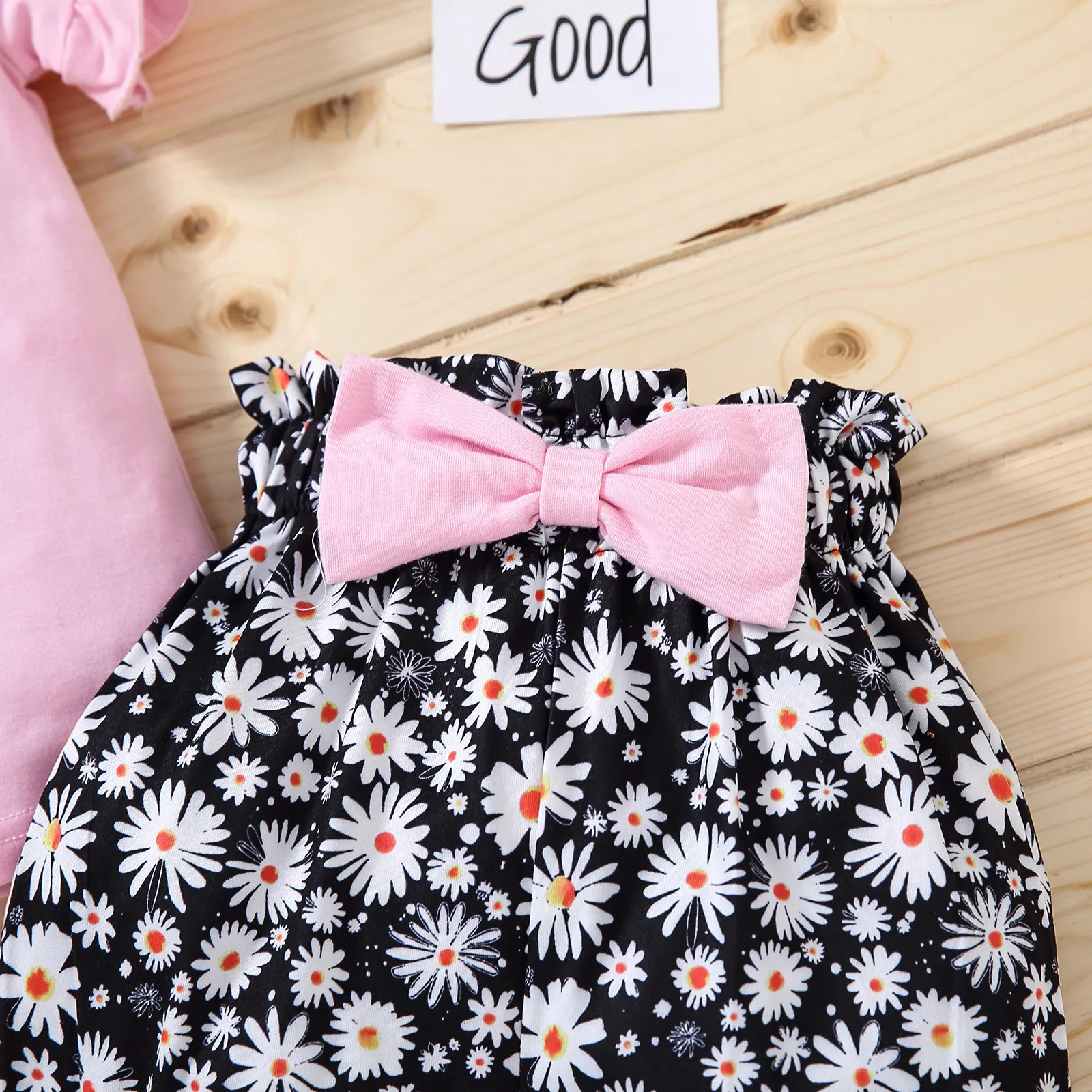 

Newborn Infant Baby Girls Ruffled T-Shirt Tops+Floral Print Shorts Set Outfits baby rompers newborn E1