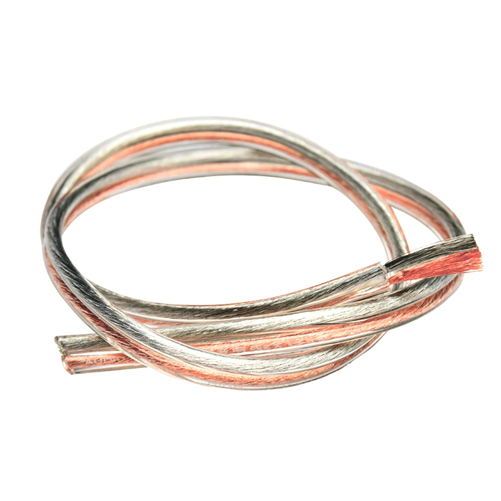 TRIUMPHCABLE 10 метров спикер кабель 0 5/0 75/1 0/1 5/2 0/2 5/3 мм ПВХ луженая медь золото и серебро