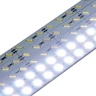 50 шт. 0,5 м светодиодный светильник 7020 светодиодная полоса Корея двойной чип led жесткая полоса бар светильник s