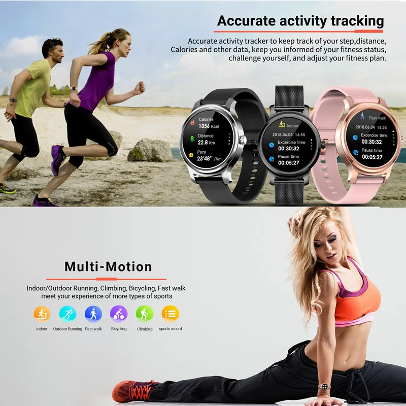 

Smart watch men women Bluetooth Call smartwatch full touch control sport massage reminder heart rate tracker relogios masculinos