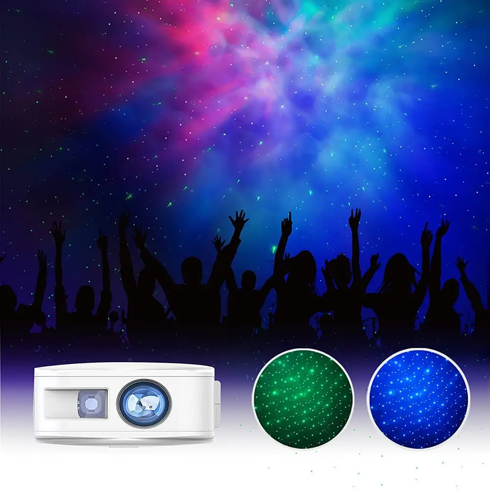 Smart Star Projector Lights Wifi Galaxy Nebula Cloud Projector with Alexa Google Home APP Control,Smart Star Sky Night Light enlarge