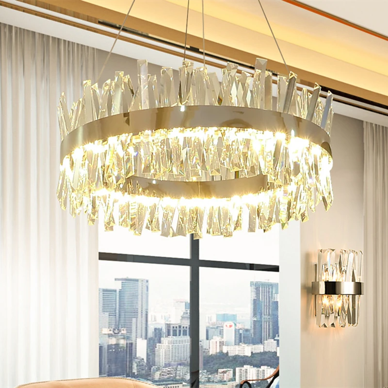 

LED de cristal moderna, accesorios de decoracion para cocina, comedor y sala de estar, de lujo