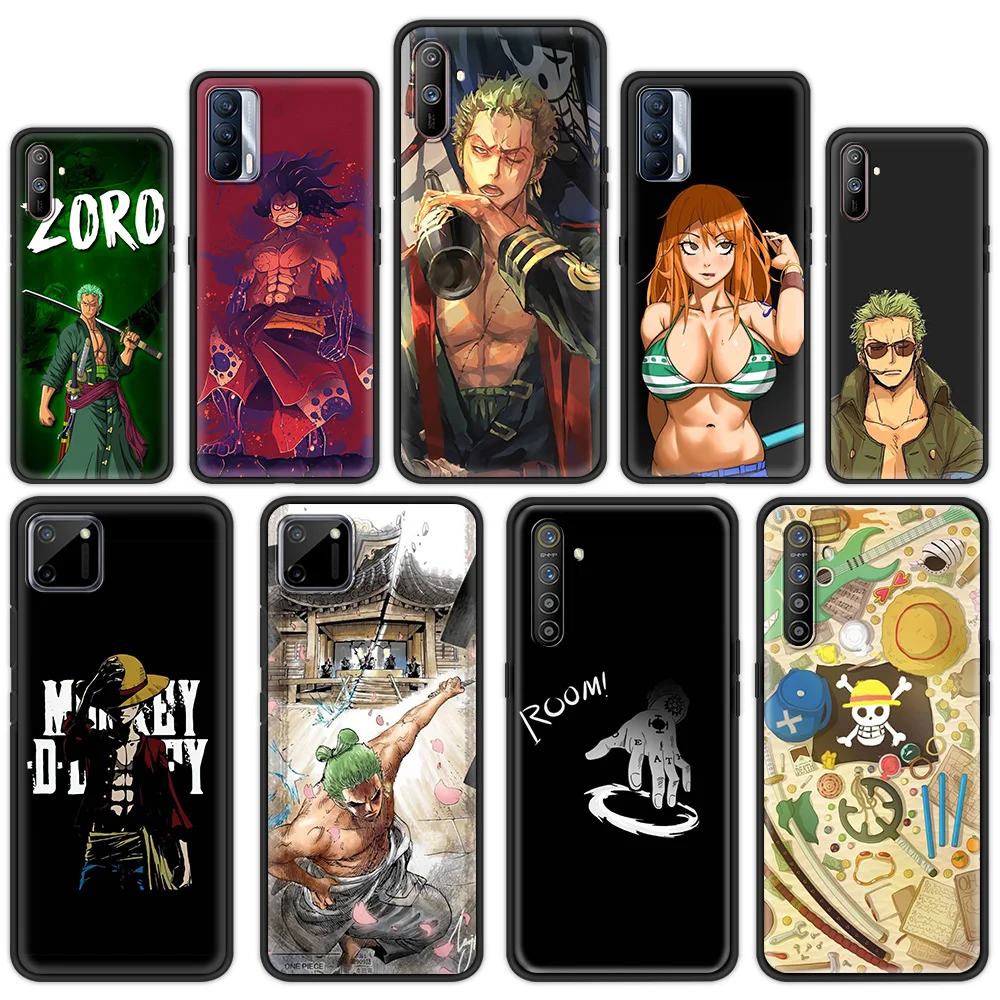 

One piece Phone Case For Realme C3 C11 5 6 7 7i 8 C15 V15 V13 X50 Pro 5G XT GT Neo C20 C21 C25 Back Cover Fundas