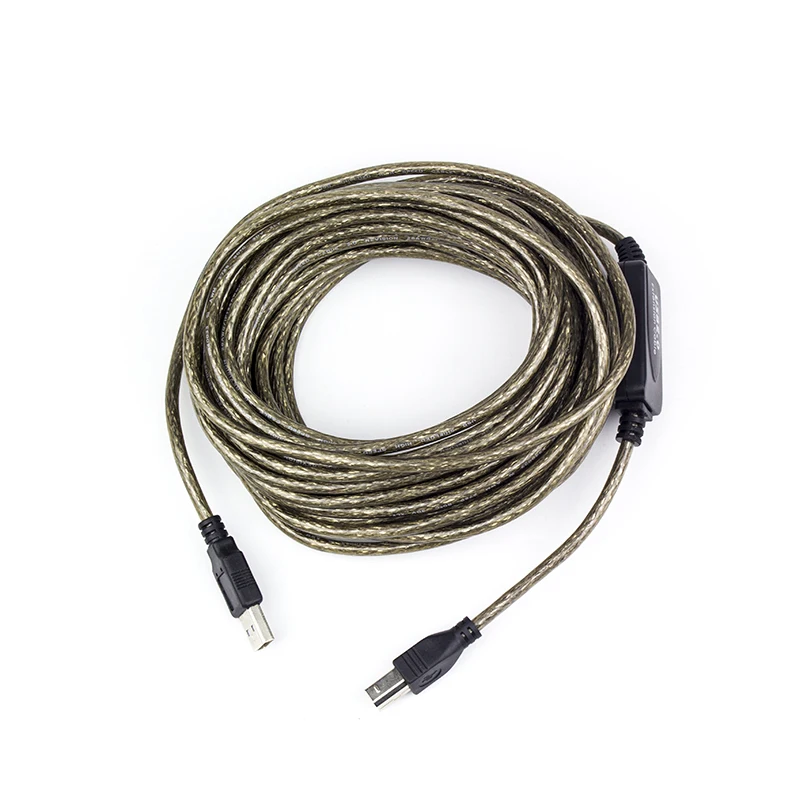 USB 2.0 Printing Cable A male to B male Signal Amplifier Computer Printer Cable 5M 10M15M