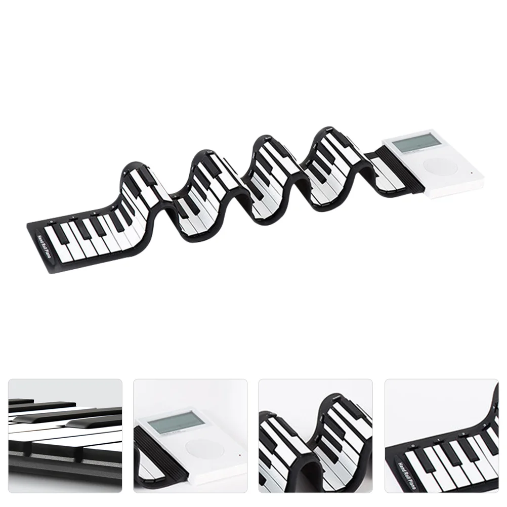 1Pc 88 Keys Roll Piano Volume Adjustable Electronic Piano for Children