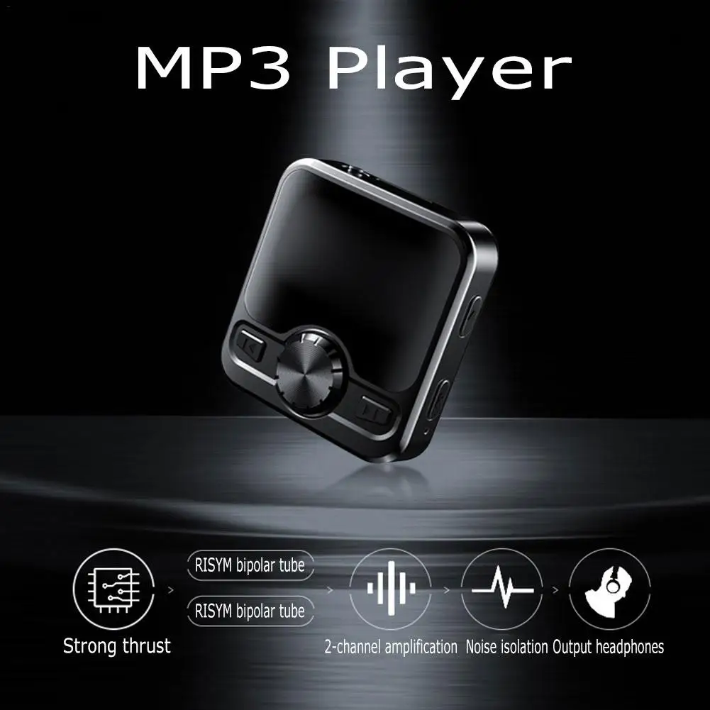 Портативный мини mp3-плеер JNN M9 HIFI Sports с Bluetooth 4 2 8 Гб 16 Hifi MP3 радио ретранслятор 1