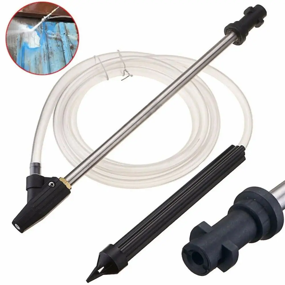 Spray washing gun Sand Blaster Wet Blasting Washer Sandblasting Device Kit High Pressure Tool @A | Инструменты