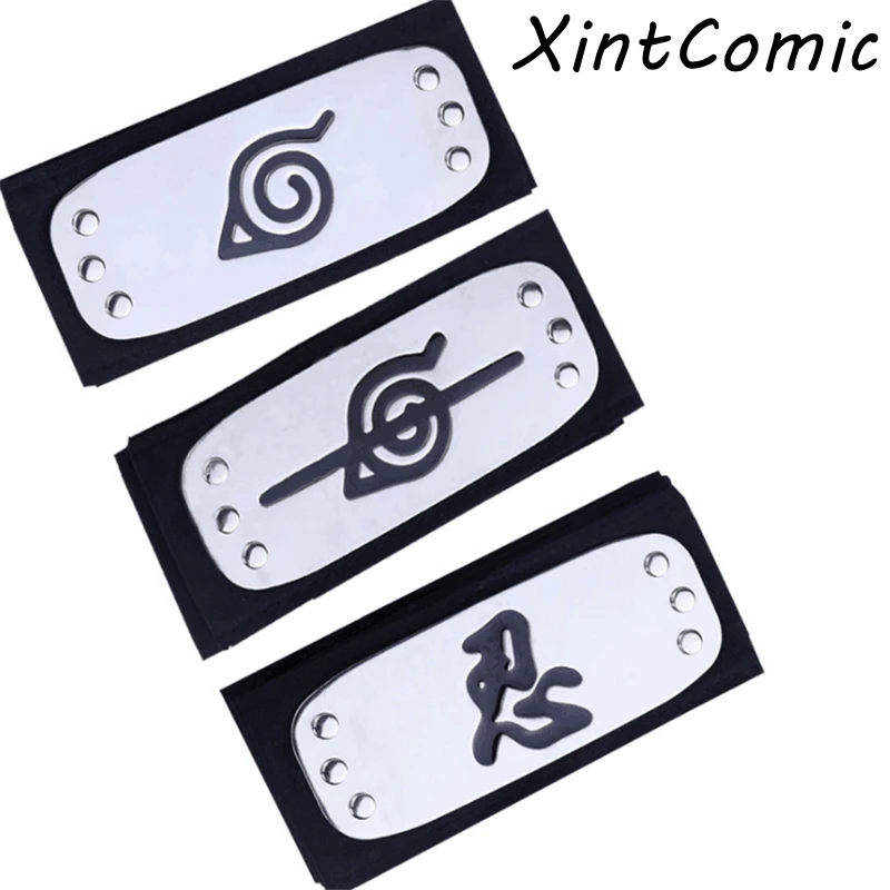 NARUTO Uzumaki Naruto Hatake Kakashi Uchiha Sasuke Deidara PVC Kunai Shuriken Weapons Hand Sword Headband Csoplay Accessories