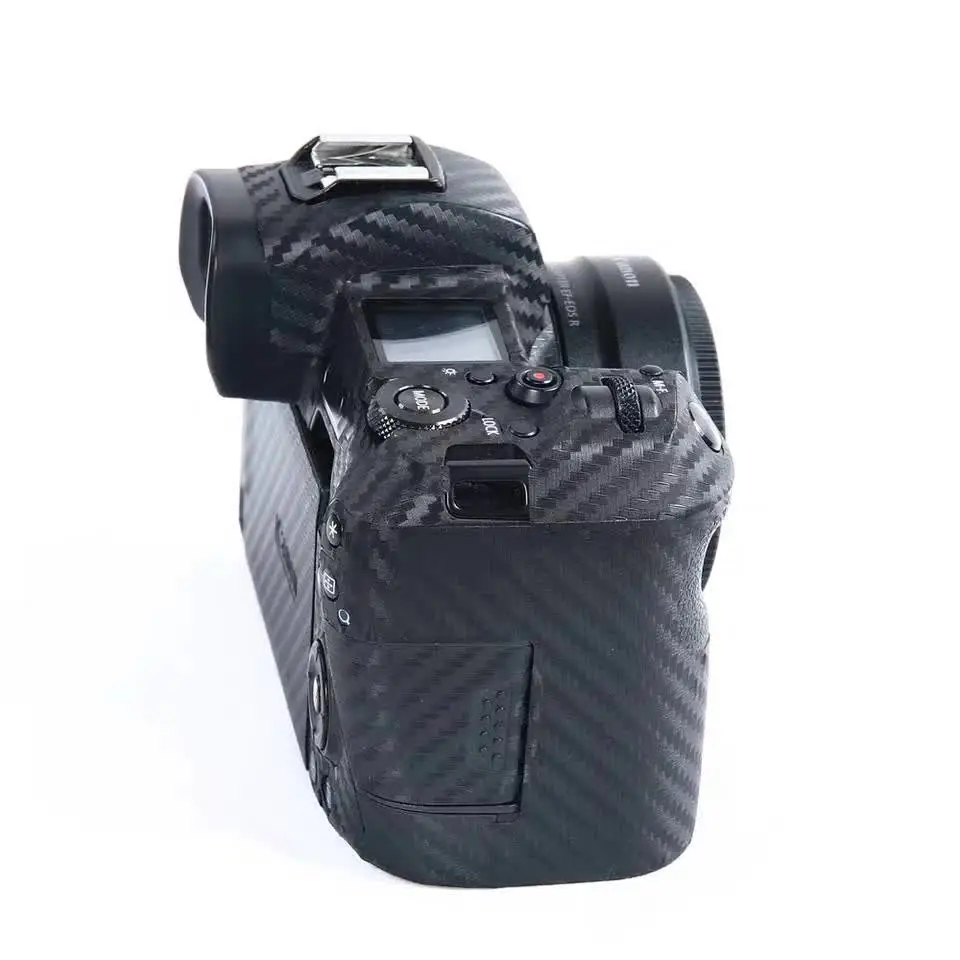 Антицарапина корпус камеры углеродное волокно пленка Комплект для Canon EOS R RP камера наклейки для камеры s декоративная защита