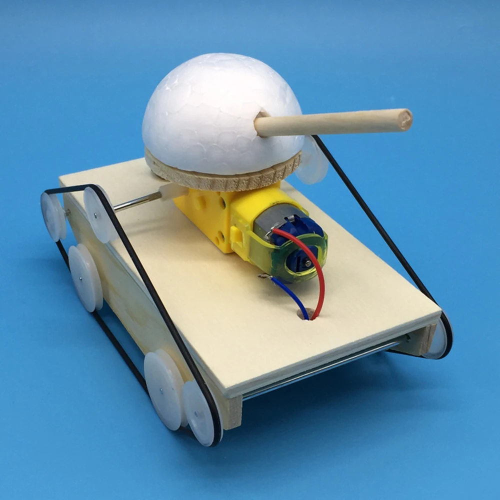 Набор для сборки деревянного резервуара 3D собирать деревянные Car DIY модель