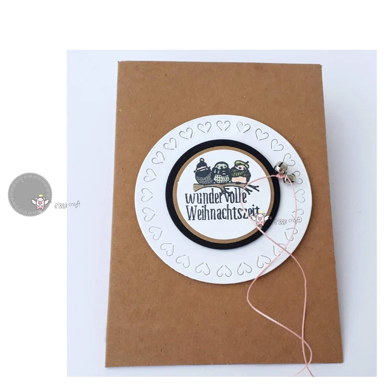 Mmao ремесла металлические стальные Вырубные штампы Новые Любовь Сердце Круг