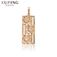 xuping jewelry gold plated elegant temperament pendant for women gift 33796