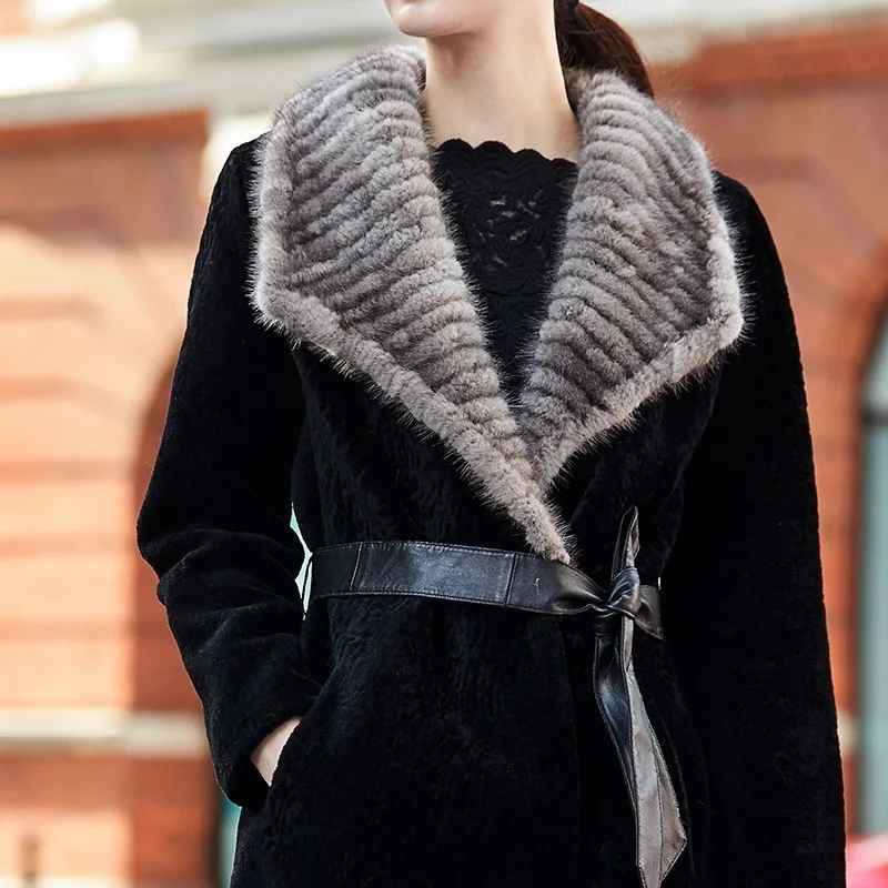 Casacas Para Mujer Invierno 2020 Женское зимнее пальто с мехом толстое теплое длинное