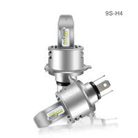 Factory Direct Sale 9S Automobile LED headlight bulb Integration H4 Headlamp ZES Chip H4