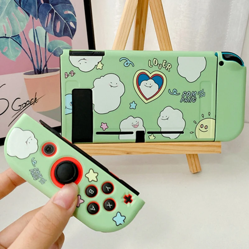 Мультяшный переключатель OLED защитный чехол NS Joycon контроллер ТПУ для защиты хоста