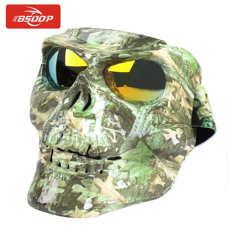 Ветрозащитные пылезащитные очки с черепом для мотокросса мотоциклетные шлем