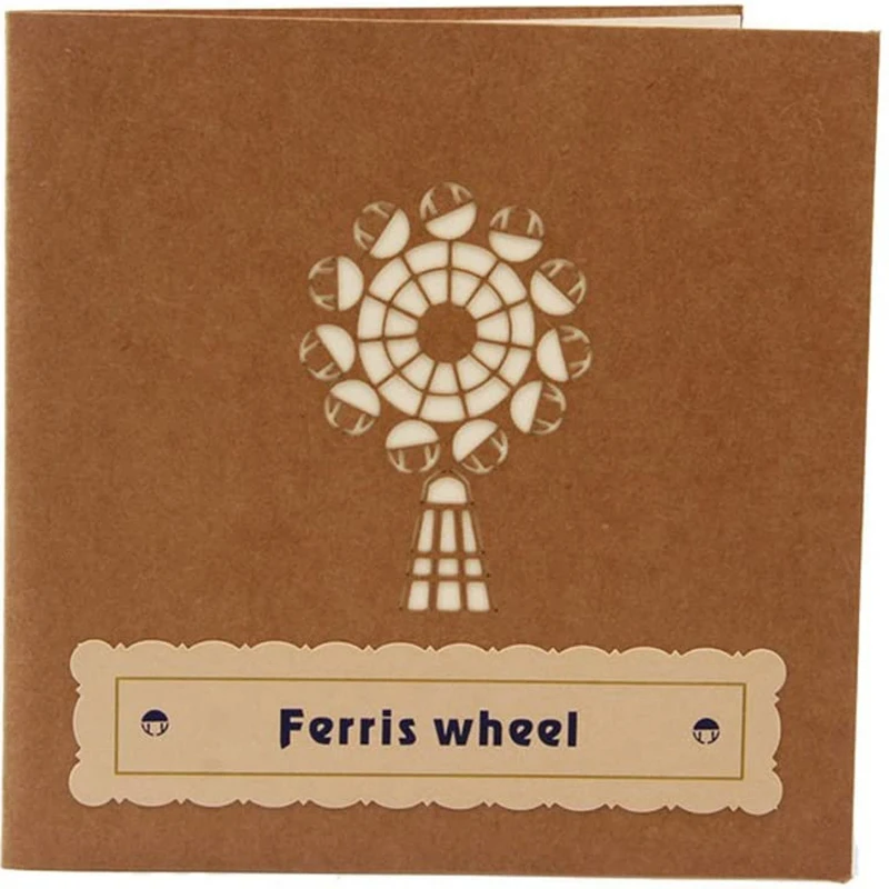 

Cute Greeting Card 3D Handmade Creative Greeting Card Suitable for Wedding Anniversary Valentine'S Day Greeting Card