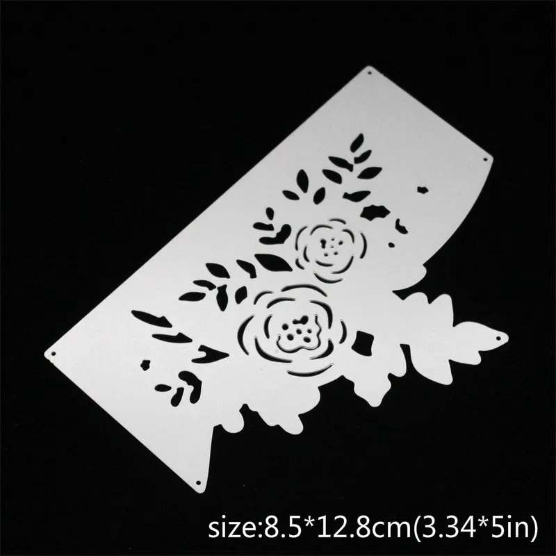 

ZFPARTY Flower Border Metal Cutting Dies Stencils for DIY Scrapbooking Decorative Embossing DIY Paper Cards