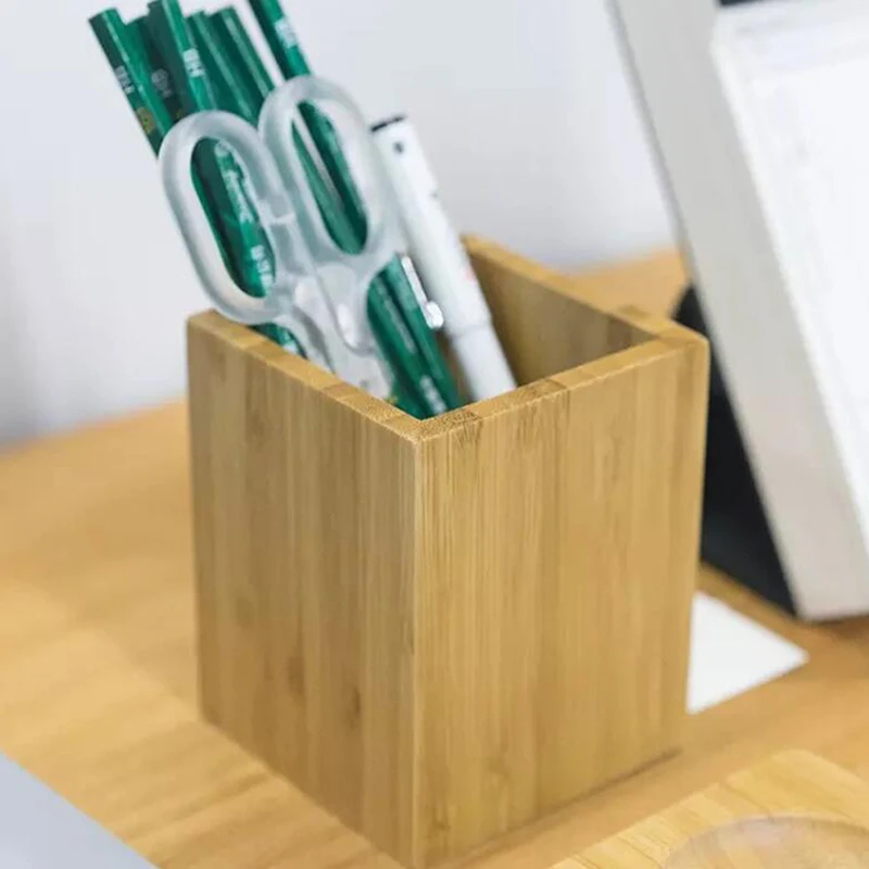 Новый офисный Органайзер настольный квадратный ящик для хранения ручек карандаш