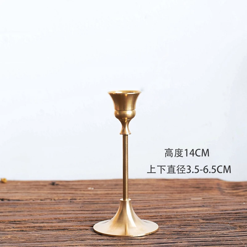 Wedding Luxury Candlestick Holder Mould Metal Gold Modern Deciracion Nordica Hogar Room Decoration YD50ZT | Дом и сад