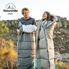 Спальный мешок Naturehike туристический, хлопковый, ультралегкий, на 1 человека, можно соединить, зима-осень