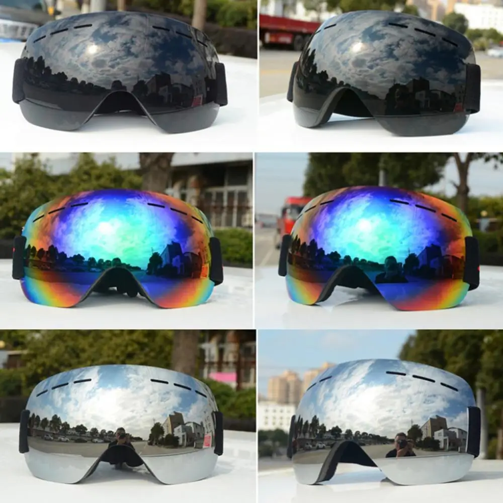 

Ski Goggles Anti-fog and Sand-proof Large Spherical Glasses Man and Woman Adult Mountaineering Snow Goggles