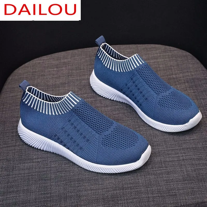 

2021 Fashion Women's Sneakers Women's Shoes New Walking Mesh Breathable Vulcanized Shoes Spring Women's Comfortable Casual Shoes