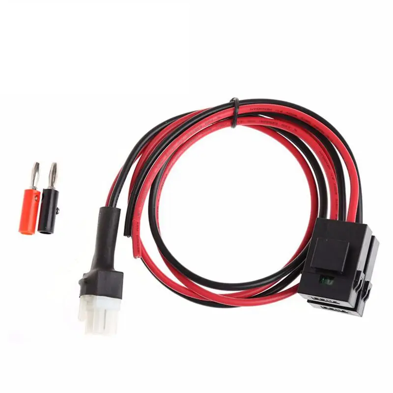 30A 1 м предохранитель 6 PIN коротковолновое Питание Шнур кабель для Yaesu FT-857D FT-897D |