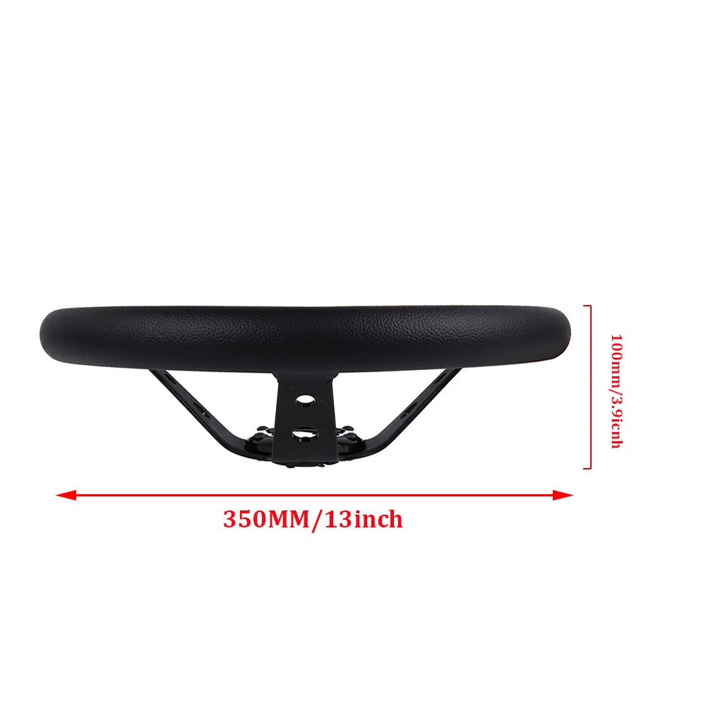 350mm Deep Dish 6 Bolt Car Racing Steering Wheel PVC Leather and Aluminum Bracket Horn Button For Sport with Logo - купить по