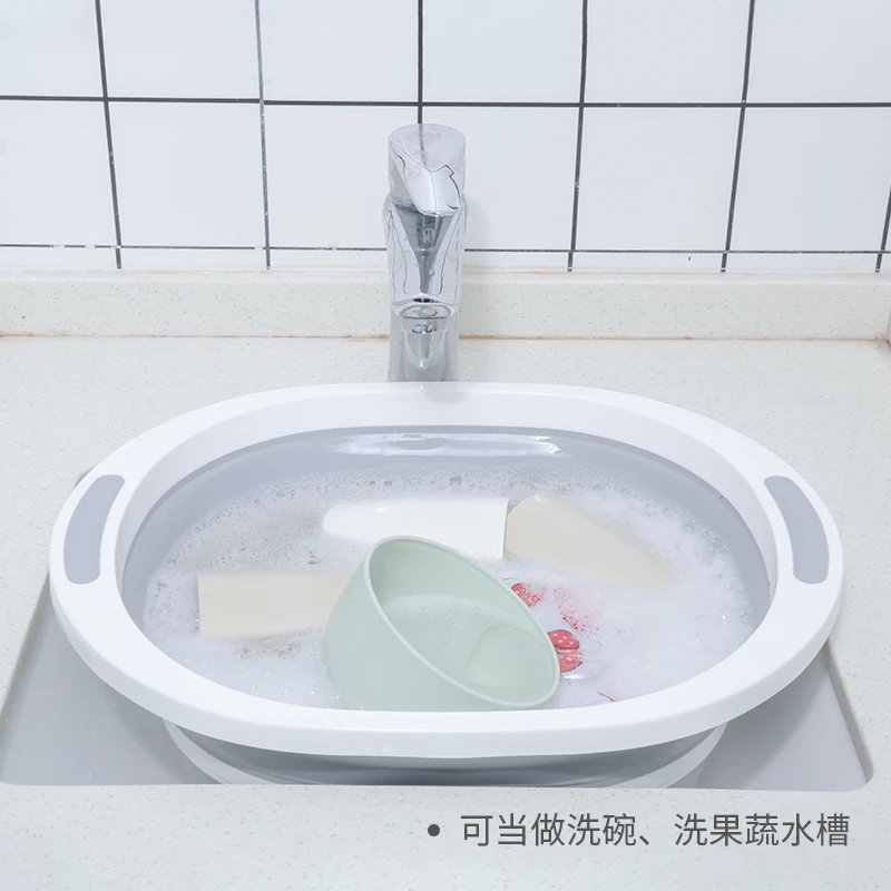 Kitchen Chopping Blocks Foldable Cutting Board Folding Washing Basket Organizer Household | Дом и сад