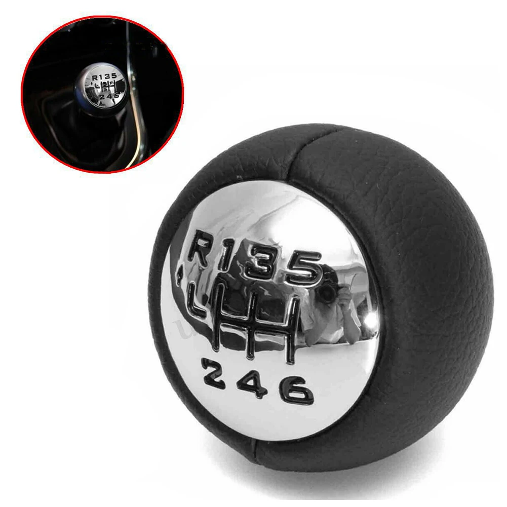 

6 Speed Car Gear Stick Shift Knob Head For Peugeot 307 308 3008 407 5008 807 PARTNER B9 TEPEE For Citroen C3 C4 Picasso C8