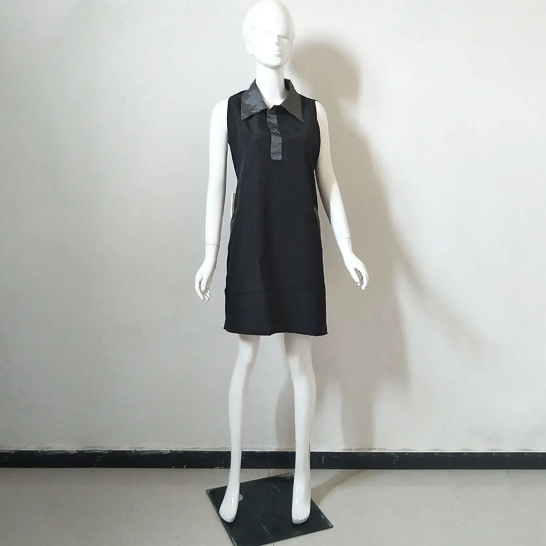 Черный Фартук для маникюра парикмахерской рабочая одежда униформа техника 1 шт.