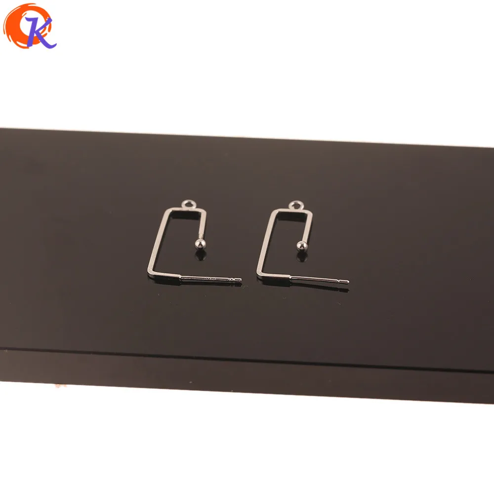 

Cordial Design 40Pcs 8*28MM Jewelry Accessories/Earrings Stud/DIY Making/Genuine Gold Plating/Hand Made/Earring Findings