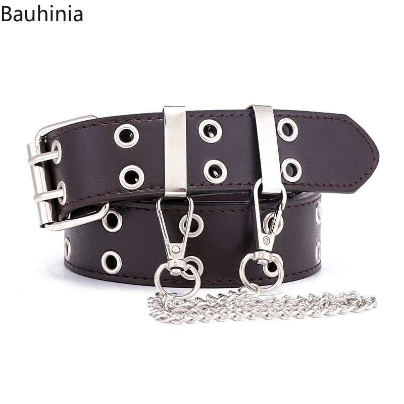 

110*3.3CM Fashion Alloy women Belt Chain luxury women belt Genuine Leather New style fashion Pin Buckle jeans Decorative