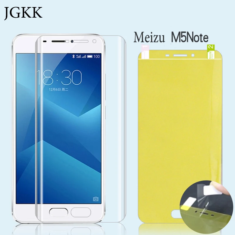 HD Мягкий ТПУ полное покрытие экрана протектор JGKK для Meizu M6 M5 M3 Note M6S M3s устойчивое к