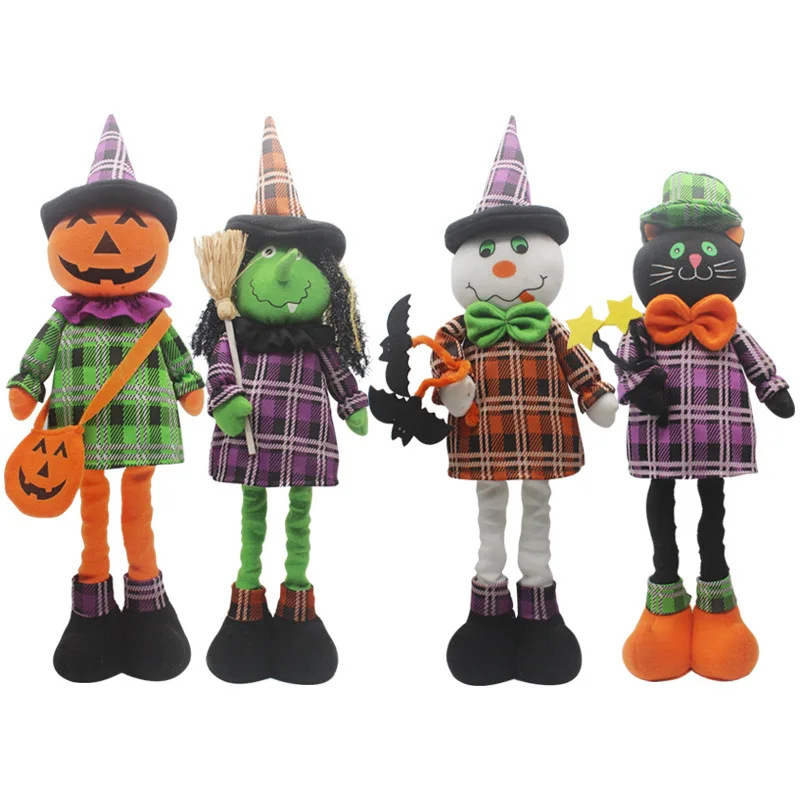2019 стоя хэллоуинская кукла расширяемые ноги идеальный дом вечерние мультфильм