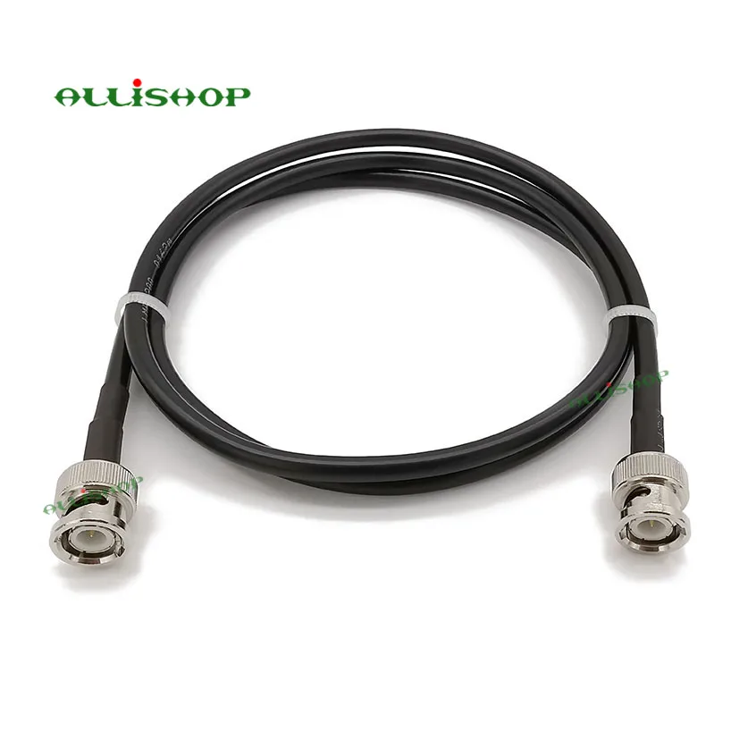 BNC Male-BNC Male LMR195 RF коаксиальный Удлинительный Кабель BNC штекер для BNC штекер радиочастотная антенна кабель 50 Ом Низкая потеря 1-30 м