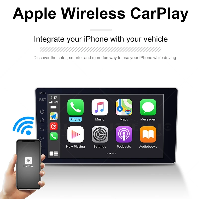 Беспроводной ключ JoyeAuto для Carplay Android автомобильный умный зеркальный Apple CarPlay