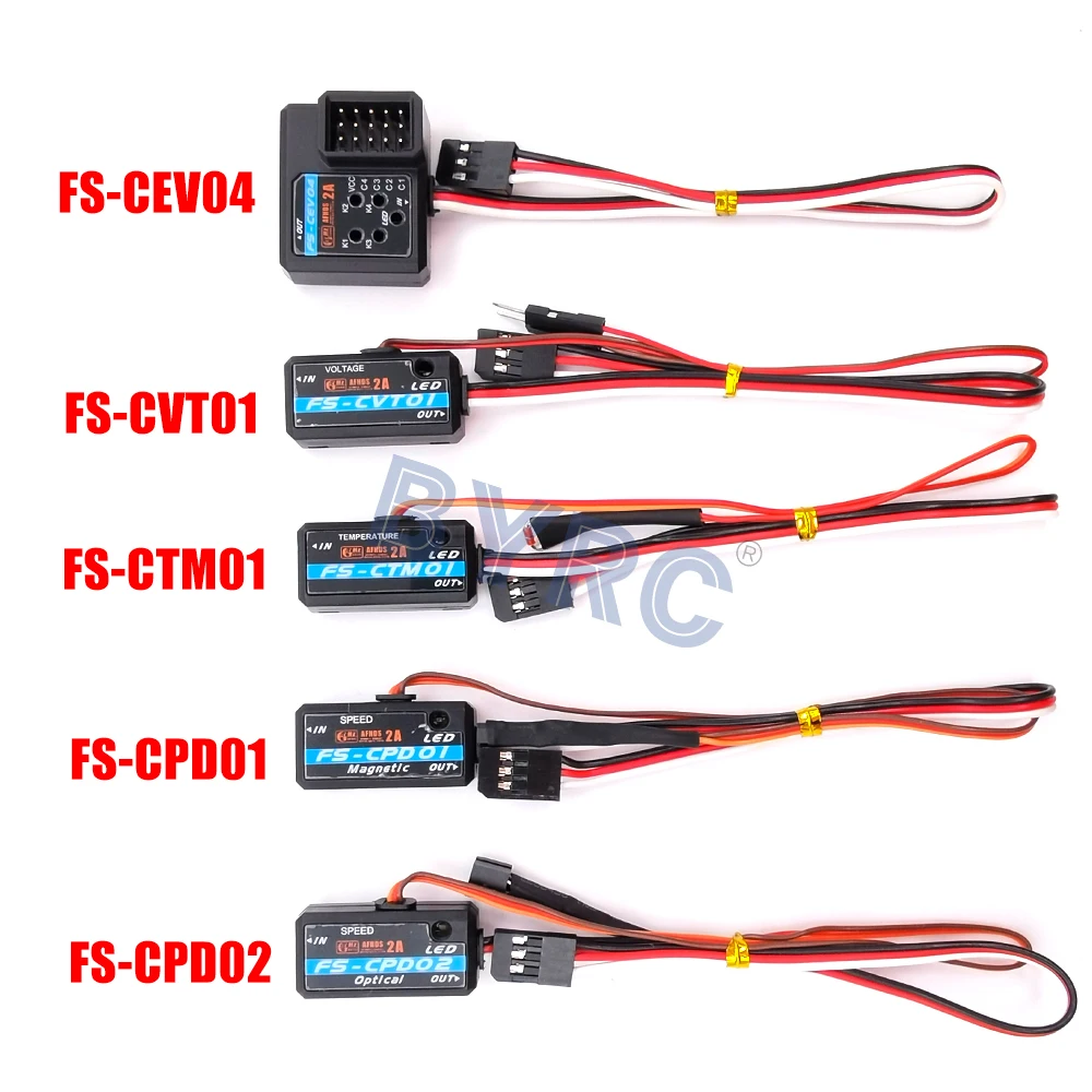 FlySky FS-CPD01 FS-CPD02 FS-CTM01 FS-CVT01 сенсорный телеметрический модуль для FS i6 i10 iT4S iA6B iA4B iA10B RX