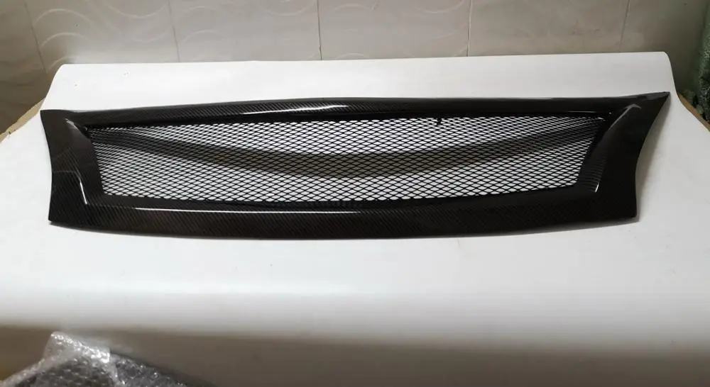 

carbon fiber texture Front Grill Grille Fit For Nissan Altima teana 2013-2015