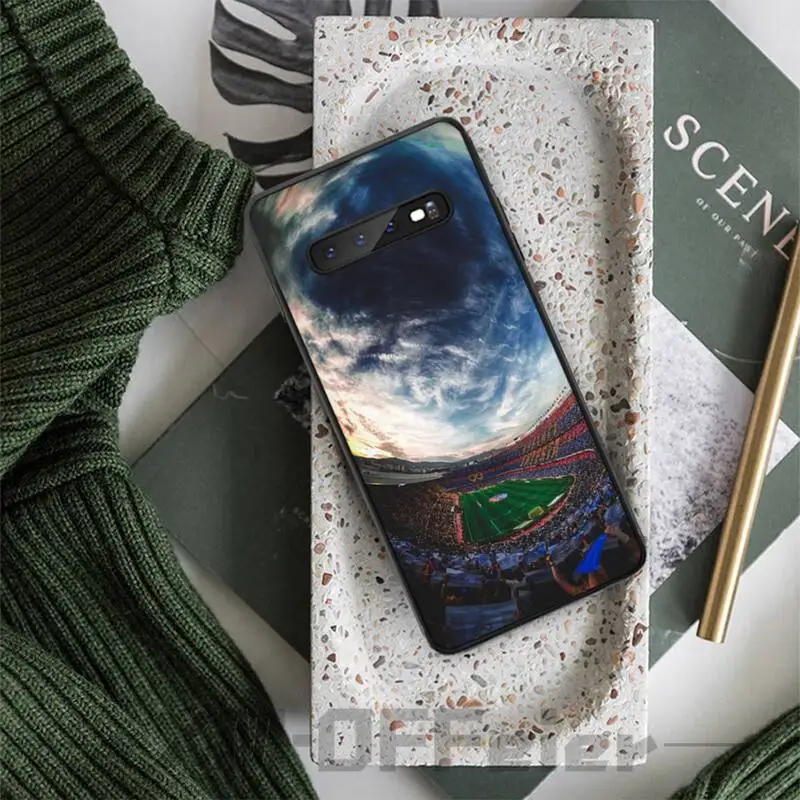 

football field case coque fundas etui for samsung galaxy A10 A20 A30S A40 A50 A51 A70 A71 note 8 9 10 cases cover