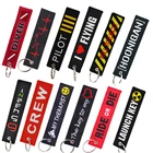 Брелок для ключей llavero Diver, цепочка для мотоциклов и автомобилей, брелок с вышивкой, ключ для двигателя брелок для ключей, 1 шт.