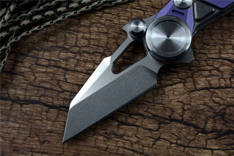 NOC M390 лезвие MT06 Karambit складной нож Титан TC4 ручка шарикоподшипник Флиппер Открытие