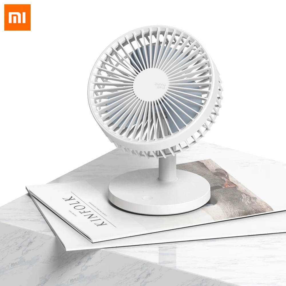 Настольный бесшумный вентилятор Xiaomi 3Life 202 портативный ручной мини с USB зарядкой